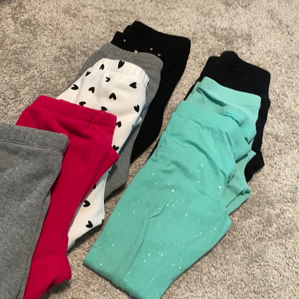 8 pairs Cat & Jack Leggings